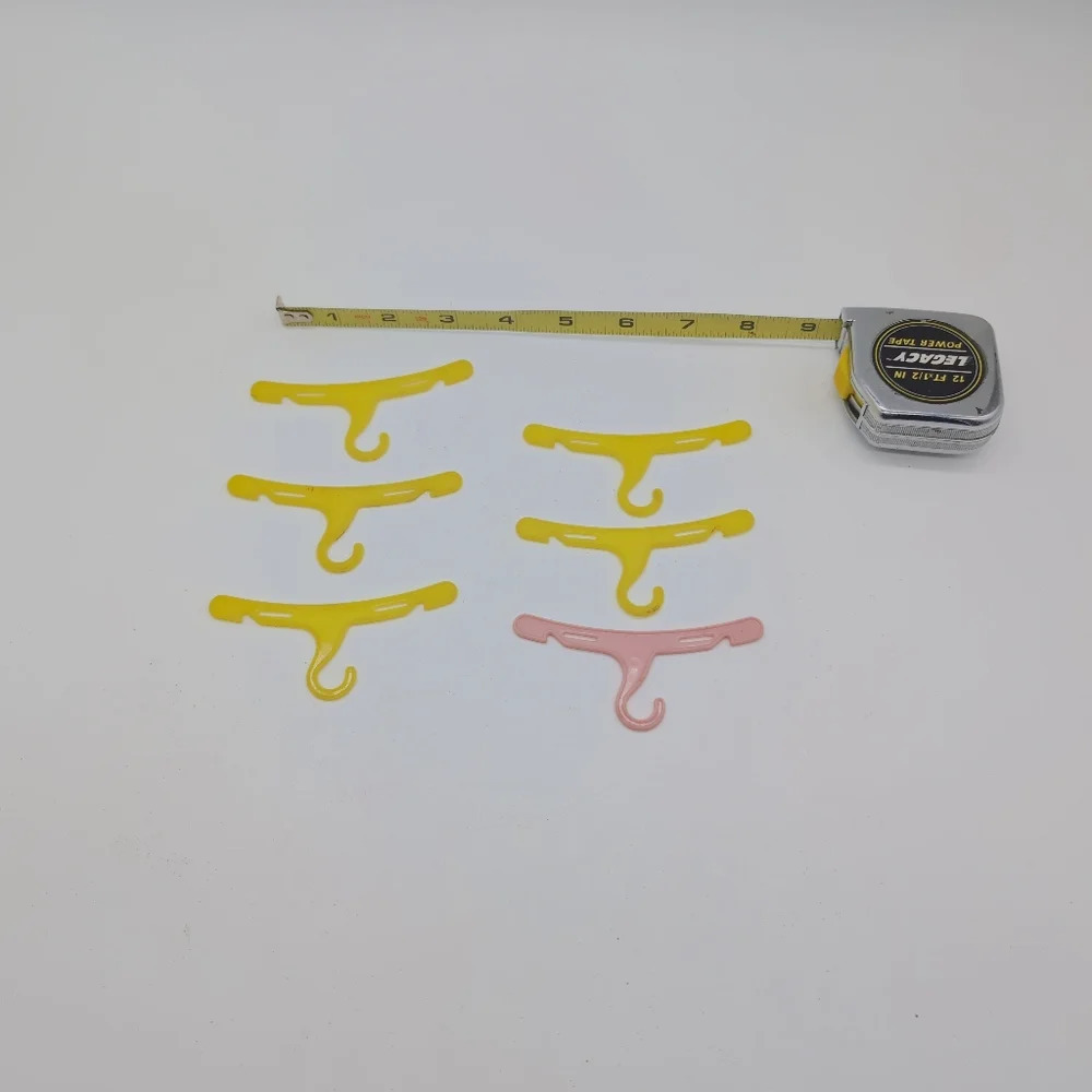 1970s Vintage Doll Coat Hangers Set of 6 - Picture 2 of 2